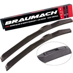 Braumach Front Wiper Blades HYBRID for Citroen Berlingo VAN 1999-2007 - Picture 1 of 6
