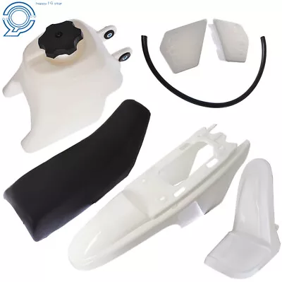 Kit de tanque de gasolina asiento guardabarros plástico para Yamaha PW50 PY50 blanco EE. UU. Foto 1 de 4