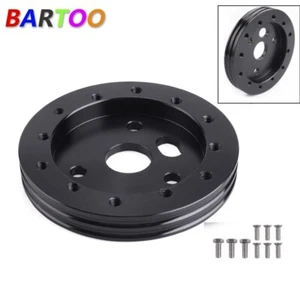 Aluminum Steering Wheel to 3 Hole 0.5IN Hub for 6 Hole Adapter Boss Universal - Imagen 1 de 7