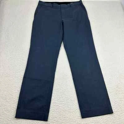 Bonobos Pants Men's 33X32 Weekday Warrior Monday Navy Micro Dobby Straight Leg - Image 1 of 4