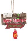 Happy Campers Gather Here Christmas Holiday Ornament Resin