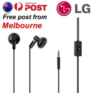LG Wired 3.5mm Jack Earphone Earbud Headphone Headset MIC For iPhone 5 6 Android - Picture 1 of 4
