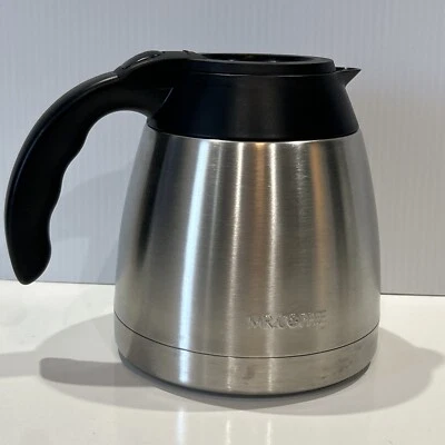 Mr. Cafetera Acero Inoxidable Jarra y Tapa 10 Tazas ISTX85 Repuesto Óptimo de Preparación Foto 1 de 4