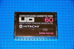 HITACHI UD TYPE I BLANK CASSETTE TAPE (1) (USED) - Picture 1 of 4