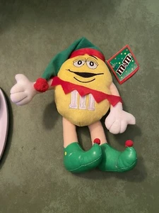 Yellow M And M Christmas Plush 2004 - Picture 1 of 5