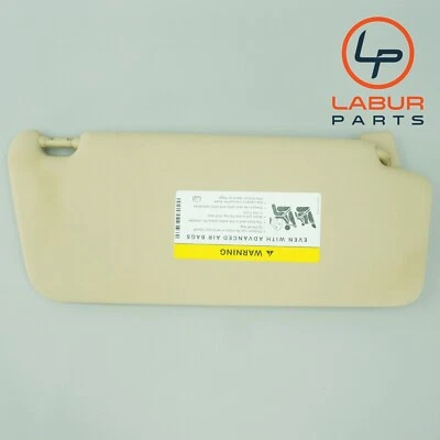 Viseira solar W204 10-17 Mercedes classe C cupê dianteiro esquerdo driver A1221 - Imagem 1 de 4