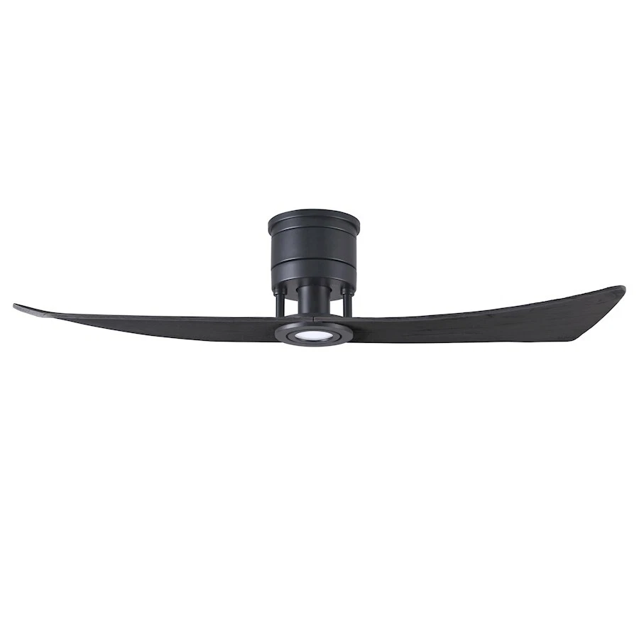 Matthews Fan Company Lindsay LED Ceiling Fan, Matte Black/Matte Black - LW-BK-BK - Image 1 of 1