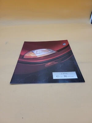 Chevrolet Geo Metro 1996 distribuidor sala de exposición folleto de ventas original catálogo folleto  Foto 1 de 4