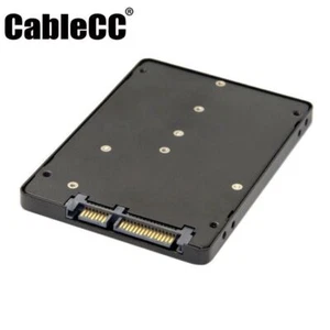 Cablecc B+M Key Socket 2 M.2 NGFF (SATA) SSD a 2.5 SATA Adattatore Scheda Adattatore - Foto 1 di 10