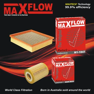 Air Fuel Oil Filter Service Kit For Jeep Grand Cherokee 3.0L EXF WKU74 MAXFLOW® - Foto 1 di 1