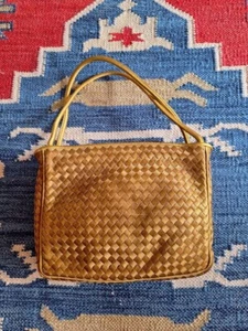Bolso de satén de seda Bottega Veneta vintage raro encontrar JAPÓN - Imagen 1 de 9