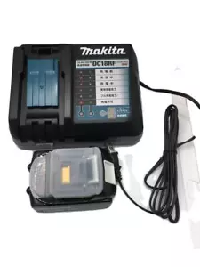 Set batteria Makita 18V BL1860B e DC18RF articolo usato - Foto 1 di 6