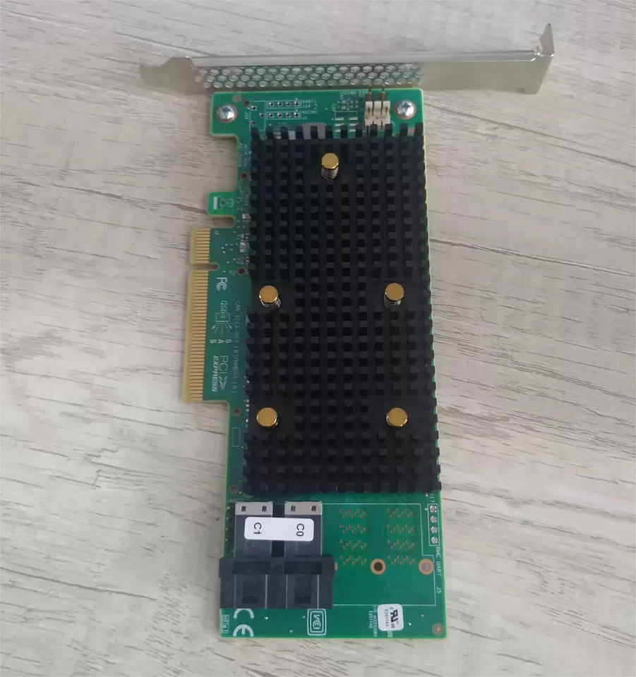 New Sealed BroadCom 9440-8i SAS/SATA/NVME TRI-MODE 12Gb/s RAID Controller Card - Image 1 of 3