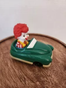 2006 McDonald’s Baby Ronald McDonald Green Car Happy Meal Toy Kids - Picture 1 of 4