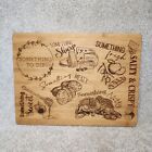New Charcuterie Cuttingboard Laser Engraved Gift Layout Wood Cutting Board