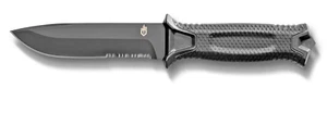 Gerber StrongArm Serrated 4.8" Fixed Blade Knife - Picture 1 of 3