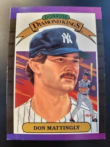 1989 Donruss Don Mattingly DIAMOND KINGS card #26 - Picture 1 of 2