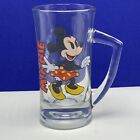 Walt disney beer mug cup disneyland world Mickey Minnie Mouse glass glassware 