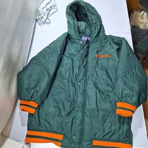 Vintage Miami U Hurricanes Puffer Jacket Youth Small Champs - Bild 1 von 7