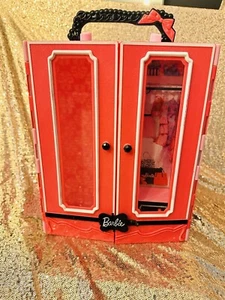 Barbie Pink Ultimate Wardrobe Plastic Case, Mattel, 2013 - Picture 1 of 14