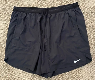 Pantalones Cortos Atléticos Nike Stride Gimnasio Entrenamiento Entrenamiento 7" 2 en 1 DM4759-010 Para Hombre 3XL Foto 1 de 4