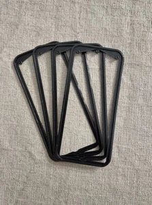 SERIE 4 GUARNIZIONI SOTTO MANIGLIE ALFA ROMEO 75, 90, ALFETTA, GIULIETTA - Foto 1 di 5