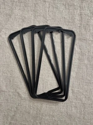 SERIE 4 GUARNIZIONI SOTTO MANIGLIE ALFA ROMEO 75, 90, ALFETTA, GIULIETTA - Immagine 1 di 4