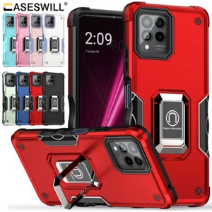 For T-Mobile Revvl 6X 6 Pro 5G Case Shockproof Kickstand Cover+Screen Protector - Picture 1 of 28
