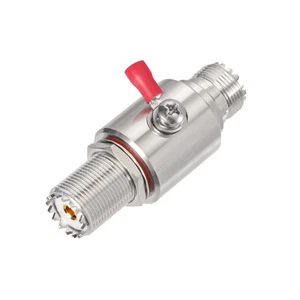 UHF Coaxial Lightning Arrestor SO-239 Lightning Surge Protector Female Bulkhead - Picture 1 of 5