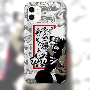 RARE Ninja Naruto Camo Hard Shell Anime Phone Case iPhone Android - Picture 1 of 2