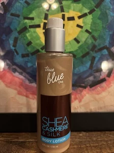 NEW Bath & Body Works TRUE BLUE SPA SHEA CASHMERE & SILK LOTION - Picture 1 of 5