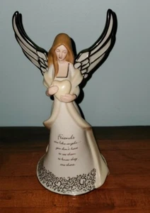 2005 Bradford Editions Friends are Like Angels Musical Figurine Collection Angel - Picture 1 of 6