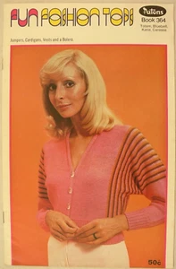 Divertidos tops de moda - 4 y 8 capas - Jerséis cárdigans chalecos bolero - Patones 364 - L5 - Imagen 1 de 9