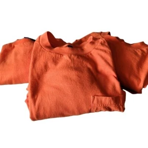Duluth Trading Set of 3 Men's Orang Tee Shirts Size X Large 100% Cotton - Picture 1 of 5