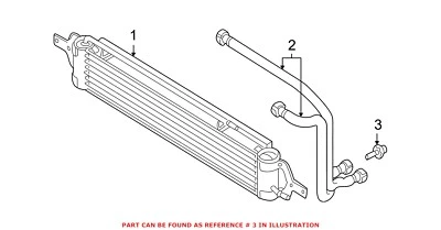 For Mini Genuine Automatic Transmission Oil Cooler Hose Adapter 17221485987 - Image 1 of 2