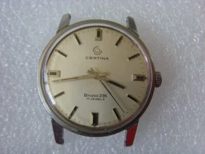 CERTINA 17Jewels used Manual Watch Vintage - Picture 1 of 8