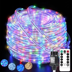 10-30M LED-Lichtschlauch Lichterschlauch IP65 8Modis Garten Außen Party Hochzeit - Bild 1 von 104