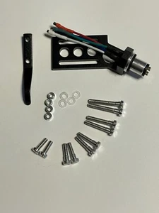 Cabezal offset negro en ángulo para brazos rectos - Imagen 1 de 2