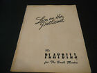 SEPT. 1951 PLAYBILL - LACE ON HER PETTICOAT, THE BOOTH THEATRE, NEVA PATTERSON