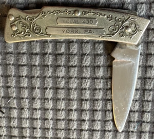 Coltello Teamsters vintage - locale 430 - Utica 440 - Foto 1 di 8