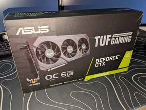 ASUS TUF Gaming NVIDIA GeForce GTX 1660 SUPER 6GB GDDR6 Graphics Card - Picture 1 of 10