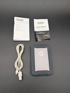 SanDisk Professional G-DRIVE ArmorATD 2TB External USB-C Portable Hard Drive - Picture 1 of 6