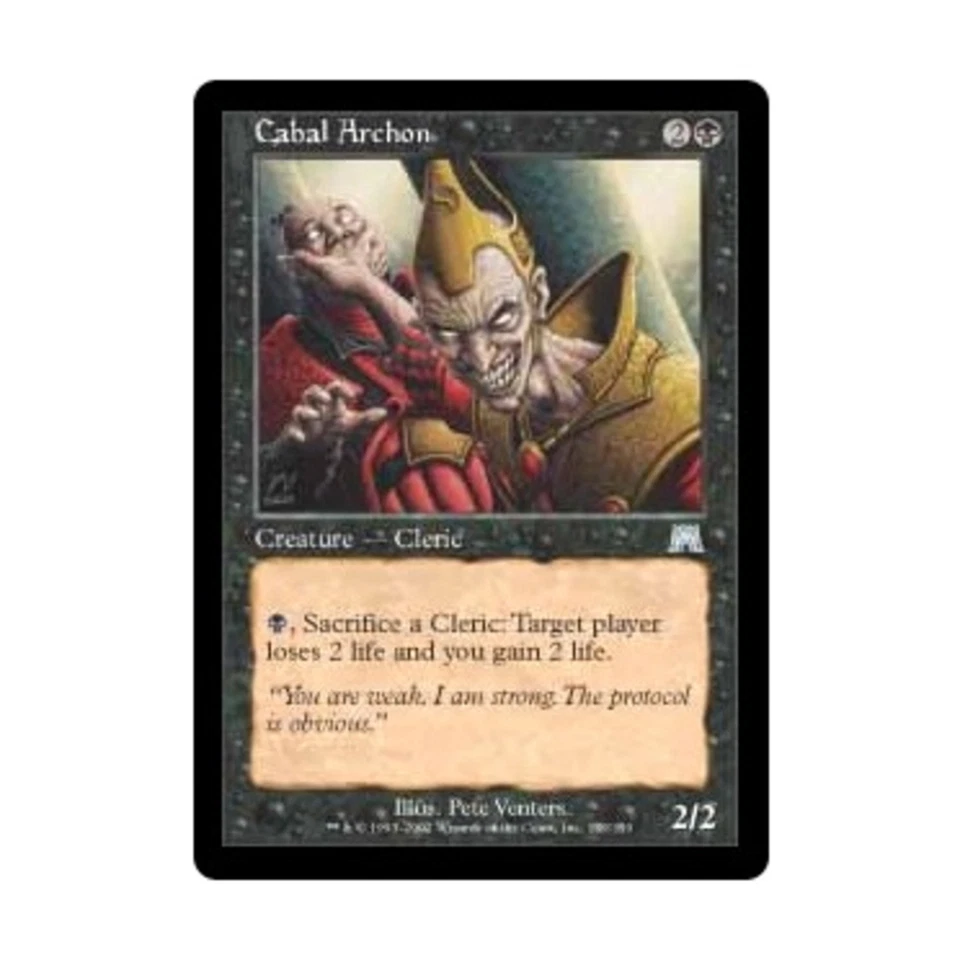 WOTC MtG Onslaught Cabal Archon (U) (Foil) NM - Image 1 of 1