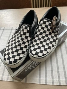 VANS VAULT  Classic Slip-On LX - LEDER GEFLOCHTEN - 2005 Leather - RARE  W 7.5 - Bild 1 von 4