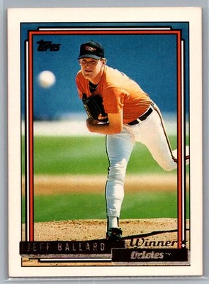 1992 Topps #104 Jeff Ballard Gold Winners - Image 1 of 2