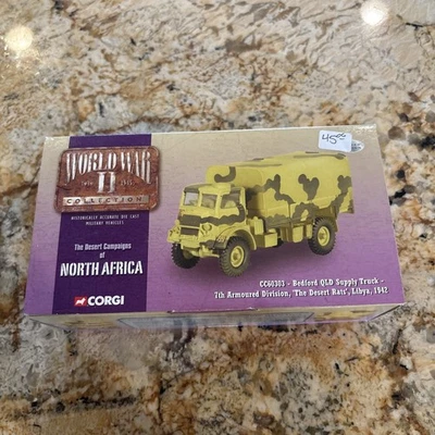 CORGI CLASSICS "CAMIÓN DE SUMINISTRO BEDFORD QLD SEGUNDA GUERRA MUNDIAL N. AFRICA" 1:50 LE CC60303 Foto 1 de 4