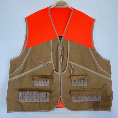 Gamehide Vest Mens XXL Gamebird Front Loader Orange Deer Hunting New w/o Tags! - Image 1 of 4