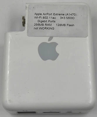Apple AirPort Extreme A1470 - Working, Missing Plug - Image 1 of 4