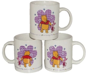 3 tazas de café Disney Winnie Pooh Piglet taza que viene de colección - Imagen 1 de 1