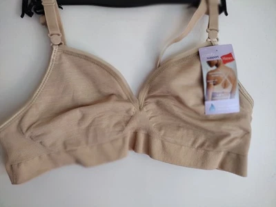Hanes CustomFlex Fit Wirefree lightly lined G795/HU11/HB95 SZ L BEIGE NWT - Image 1 of 4